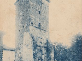 Carte postale de la tour de Molières