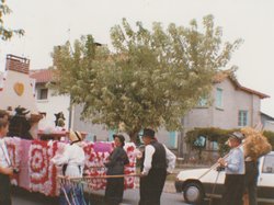 Photo de la fête des chars de 1990