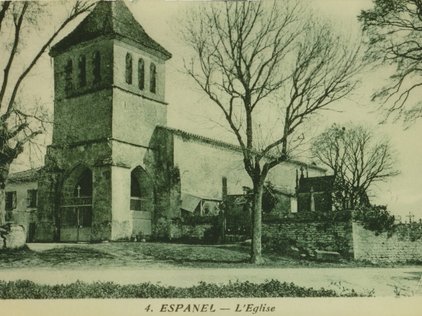 Photo de l'église paroissiale de Saint-Germain d'Espanel