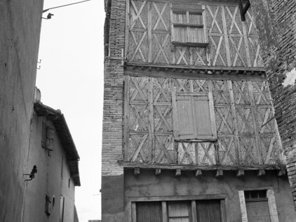 Photo de maison à colombage