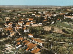 Carte postale ancienne de la ville de Molières 82
