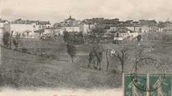 Carte postale ancienne de la ville de Molières 82
