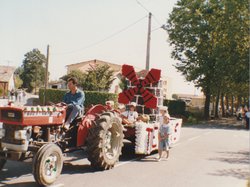 Photo de la fête des chars de 1991