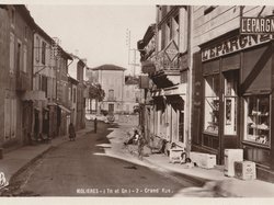 Carte postale ancienne de la ville de Molières 82