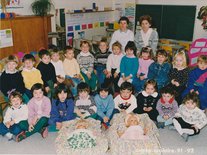Classe de Mme Delbosc avec Mme Serrano, 1991-1992 photo de classe