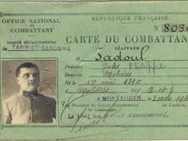 Carte du Combattant 14-18