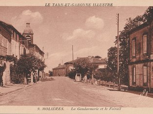 photo de la gendarmerie de Molières