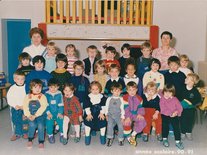 Classe de Mme Delbosc avec Mme Serrano, 1990-1991 photo de classe