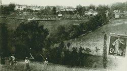 Carte postale ancienne de la ville de Molières 82