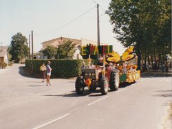 Photo de la fête des chars de 1991