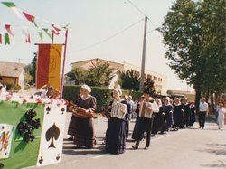 Photo de la fête des chars de 1991