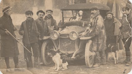 Photo d'un groupe de travailleurs à Sant-Christophe