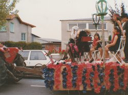 Photo de la fête des chars de 1990