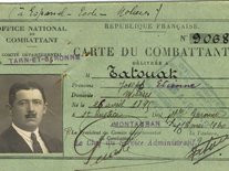 Carte du Combattant 14-18