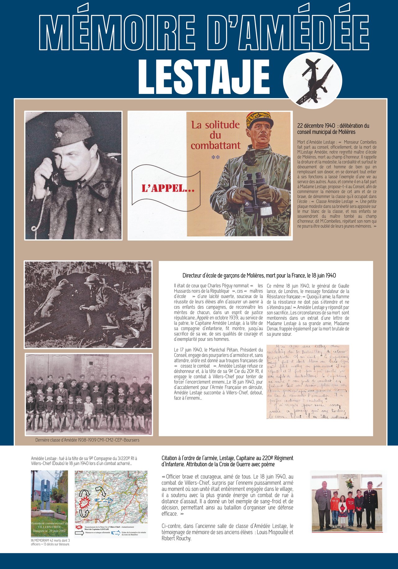 Affiche ancien combattants