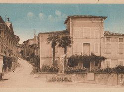 Carte postale ancienne de la ville de Molières 82