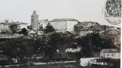 Carte postale ancienne de la ville de Molières 82