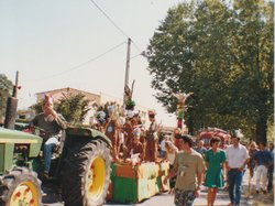 Photo de la fête des chars de 1991