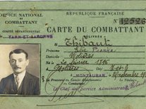 Carte du Combattant 14-18