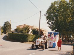 Photo de la fête des chars de 1991