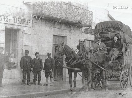Photo de l'ancienne Poste de Molières