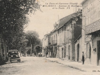 Photo de l'ancienne poste de Molières 82