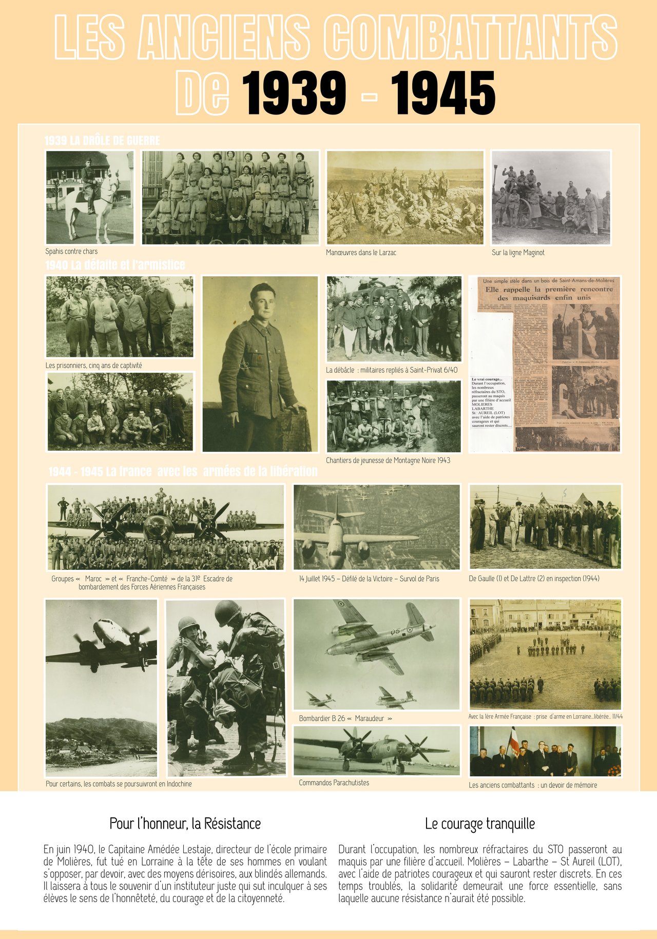 Affiche ancien combattants