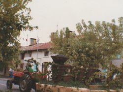 Photo de la fête des chars de 1990