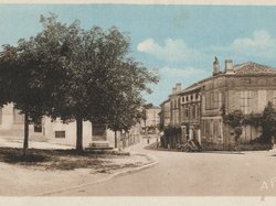 Carte postale ancienne de la ville de Molières 82