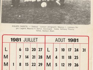 photo d'équipe de foot