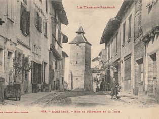 Photo de l'ancienne tour de Molières