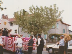Photo de la fête des chars de 1990