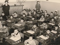 photo d'une salle de classe de Molières