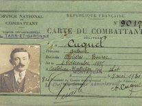 Carte du Combattant 14-18