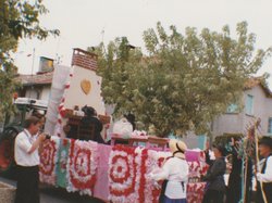 Photo de la fête des chars de 1990