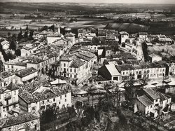 Carte postale ancienne de la ville de Molières 82
