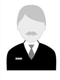 Icone illustrant un homme élu