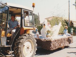 Photo de la fête des chars de 1991