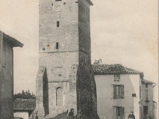 Carte postale de la tour de Molières