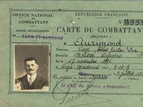 Carte du Combattant 14-18