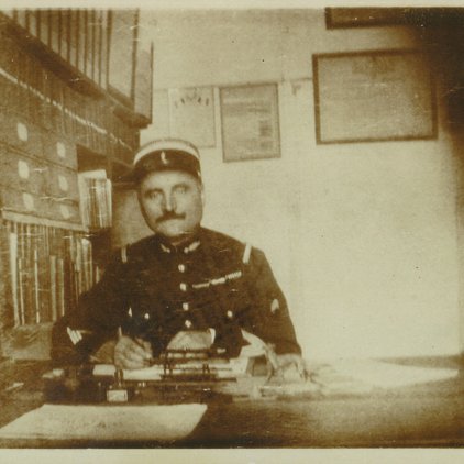 photo de la gendarmerie, sur cette photo 