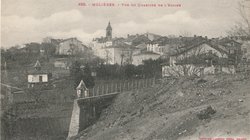 Carte postale ancienne de la ville de Molières 82