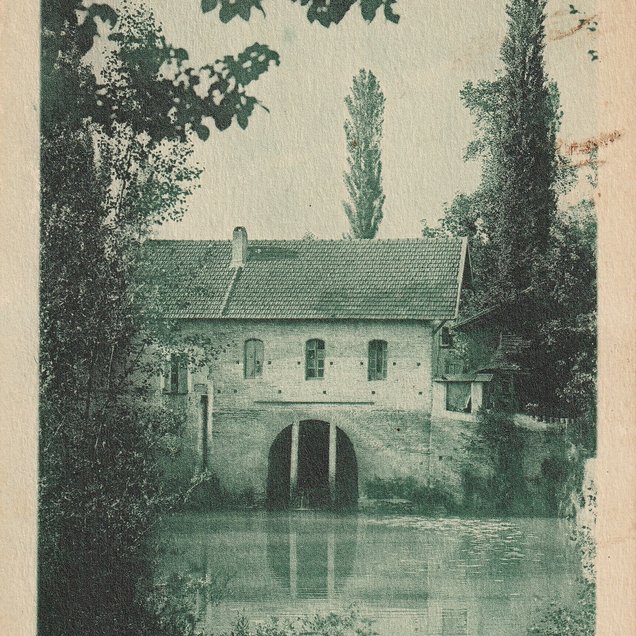 Carte postale ancienne de la ville de Molières 82
