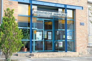 Photo de la médiathèque de Molières