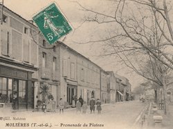 Carte postale des promenades du plateau