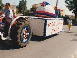 Photo de la fête des chars de 1991