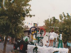 Photo de la fête des chars de 1990