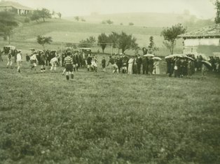 Photo de match de foot de Sainte-Arthémie 1936