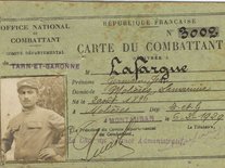 Carte du Combattant 14-18