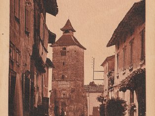 Photo de l'ancienne tour de Molières
